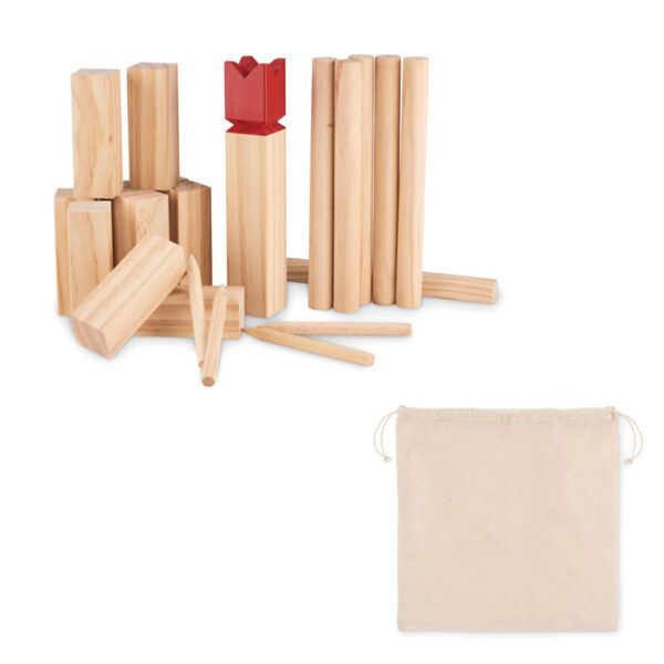 Juego de madera de pino KING - Imagen 2