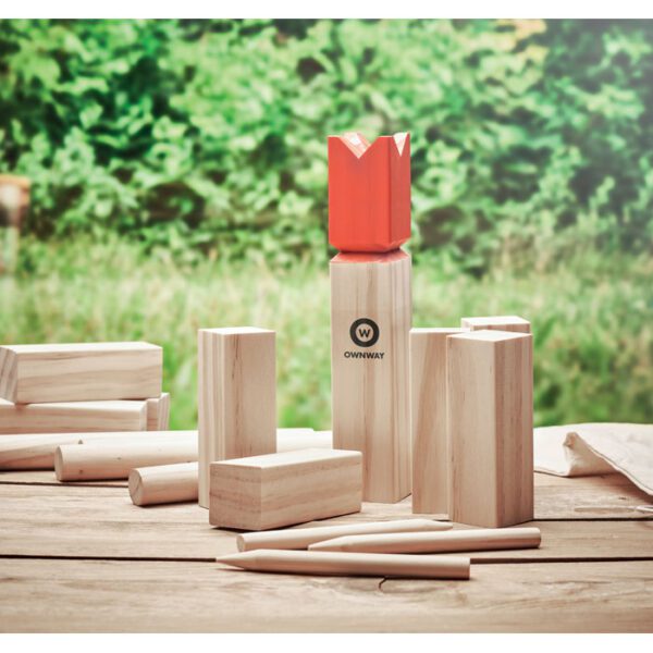 Juego de madera de pino KING - Imagen 8