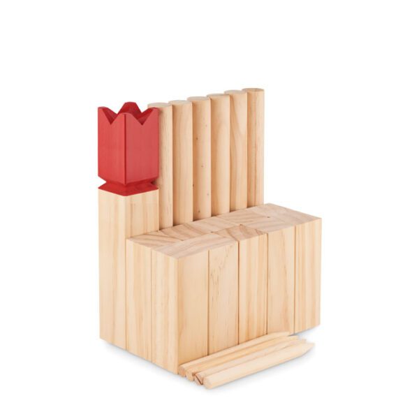 Juego de madera de pino KING - Imagen 6