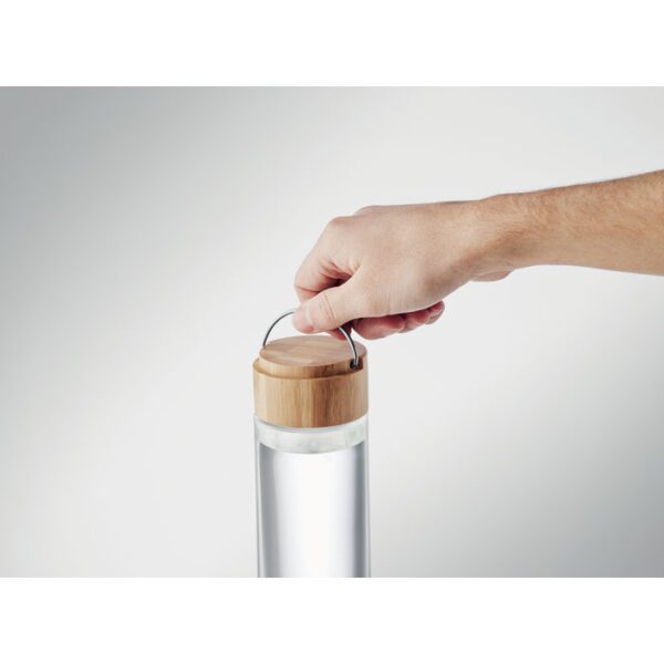 Botella  500 ml tapa de bambú AMELAND - Imagen 5