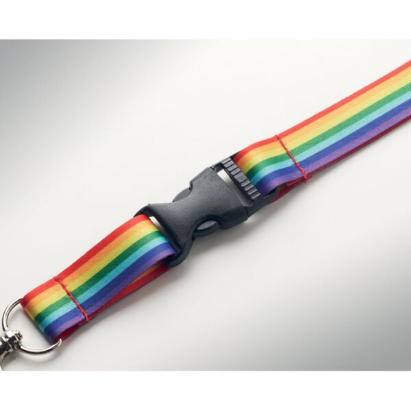 Lanyard RPET rainbow BOWYARD - Imagen 6