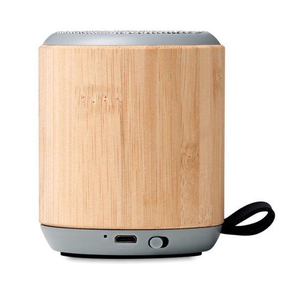 Altavoz inalámbrico bambú 5.3 RUGLI - Imagen 3
