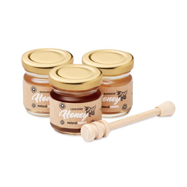 Set de 3 mieles de flores BEEBEE SET - Imagen 3