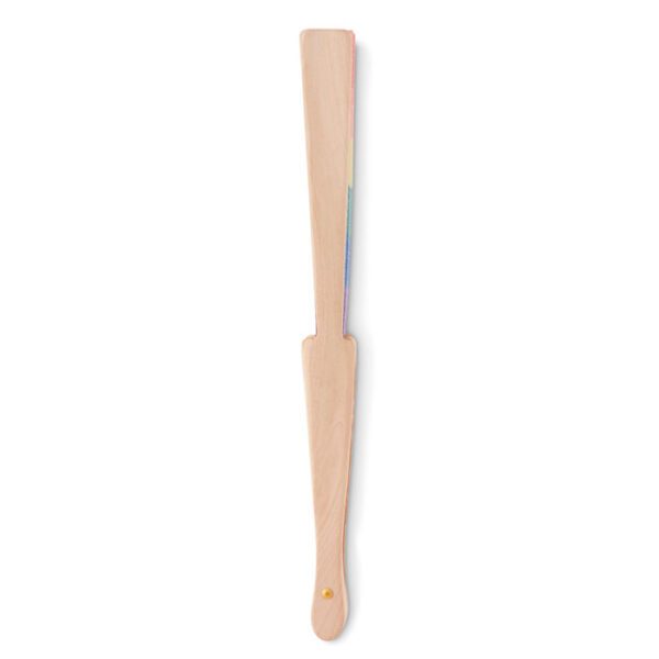 Abanico de madera rainbow BOWFAN - Imagen 4