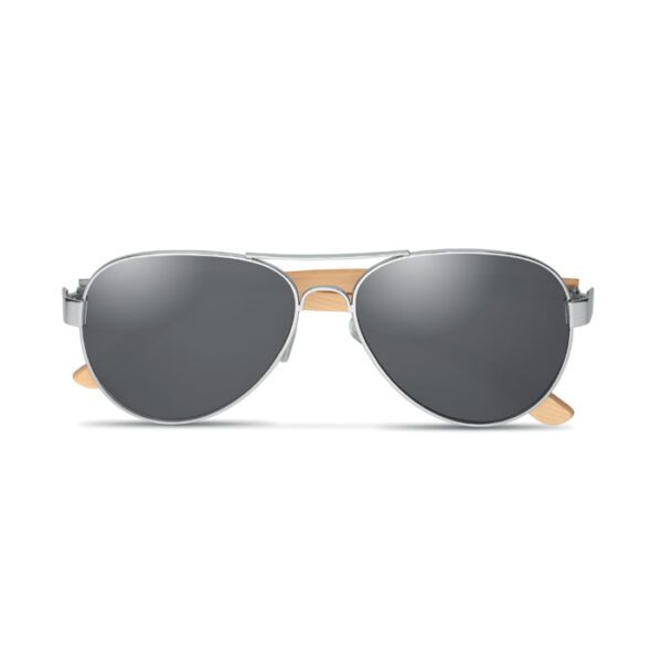 Gafas de sol de bambú en bolsa HONIARA - Imagen 4