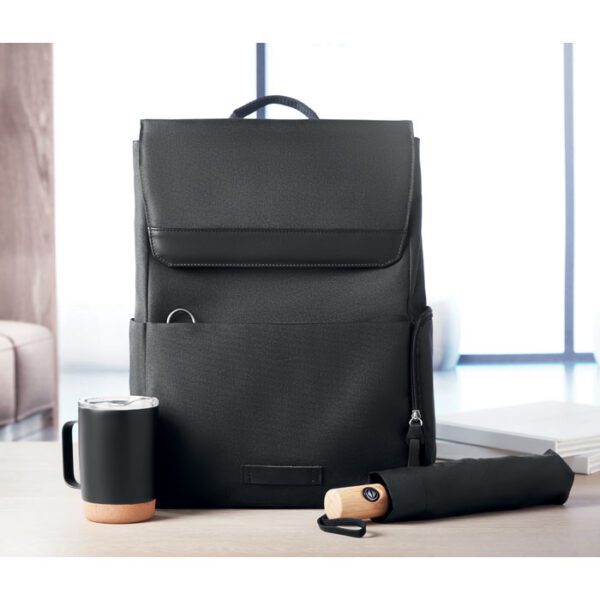 Mochila portátil RPET 600D DAEGU LAP - Imagen 8