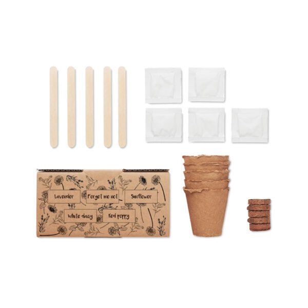 Kit de cultivo de flores FLOWERS - Imagen 4