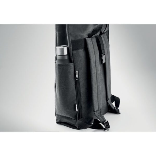 Mochila RPET 600D jaspeada UDINE - Imagen 8