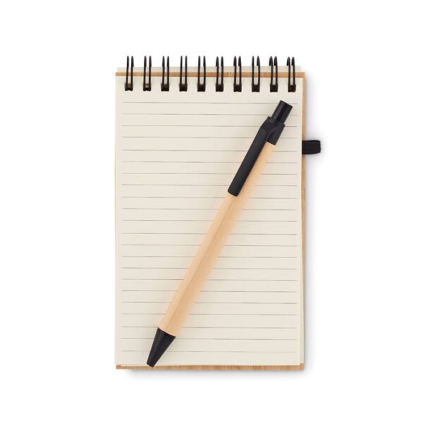 Libreta de bambú A6 SONORABAM - Imagen 5