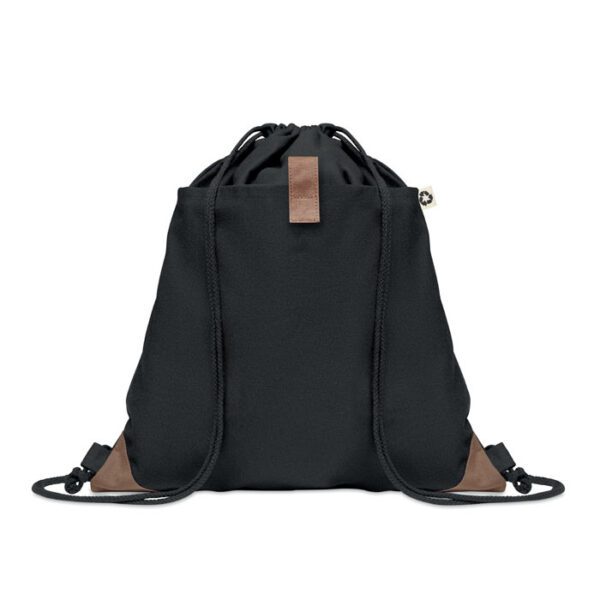Bolsa cuerdas algodón reciclado PANDA BAG - Imagen 2