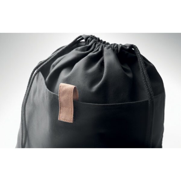 Bolsa cuerdas algodón reciclado PANDA BAG - Imagen 6