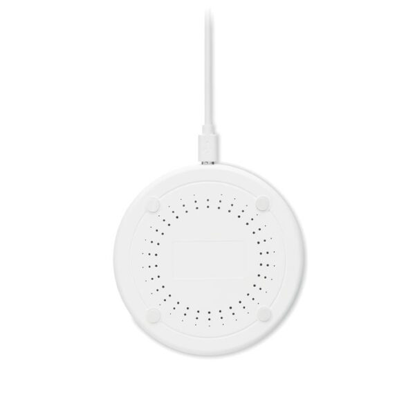 Cargador inalámbrico 10W bambú DESPAD + - Imagen 5