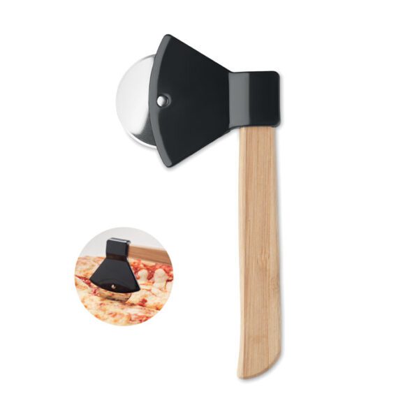 Cortador de pizza de bambú ZAZA - Imagen 2