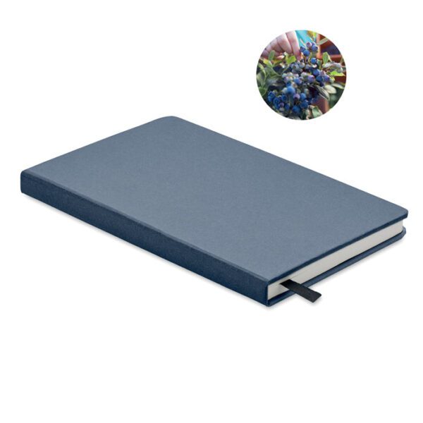 Libreta A5 hojas papel recicl. GROW - Imagen 2
