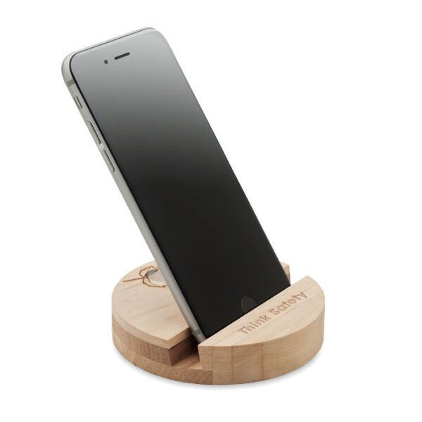 Soporte teléfono de abedul GROW ROUND STAND - Imagen 5