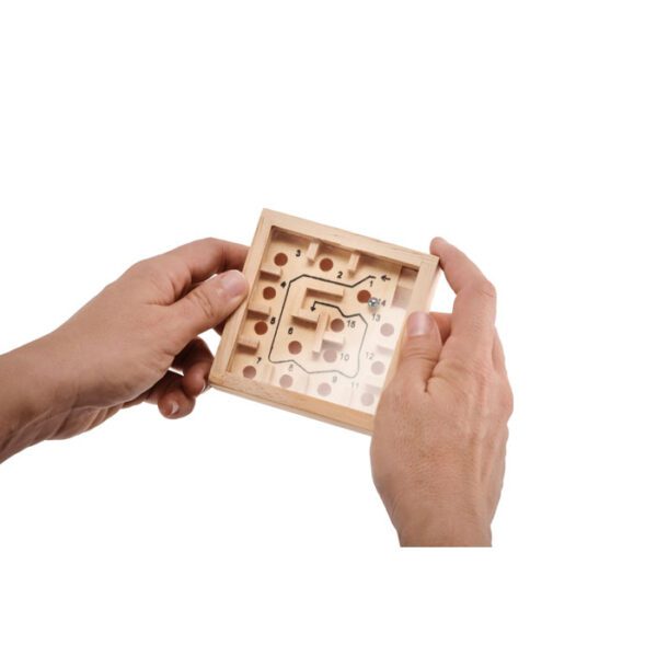 Juego de laberinto madera pino ZUKY - Imagen 2