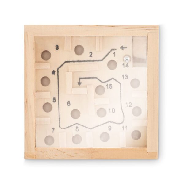 Juego de laberinto madera pino ZUKY - Imagen 3