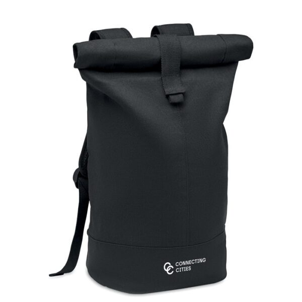 Mochila canvas lavado Rolltop ZURICH ROLL - Imagen 5