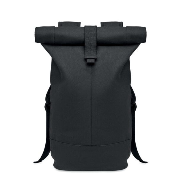 Mochila canvas lavado Rolltop ZURICH ROLL - Imagen 4