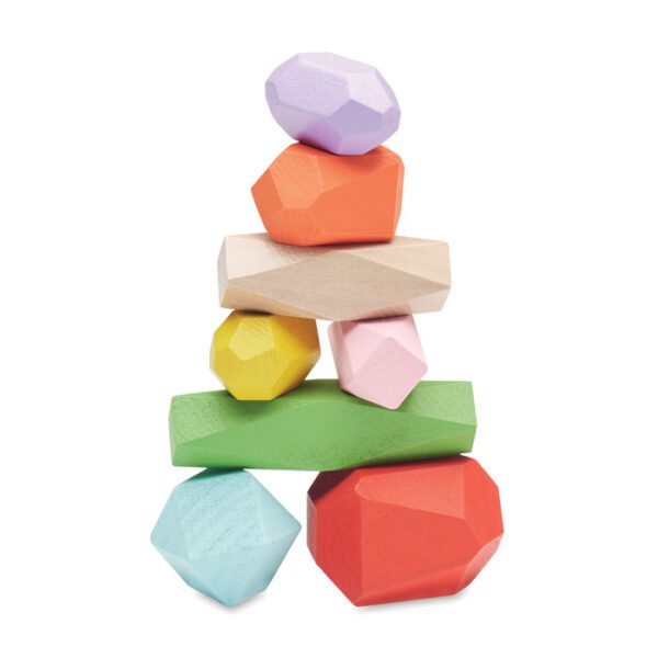 8 piedras madera apilables DOLMEN - Imagen 5