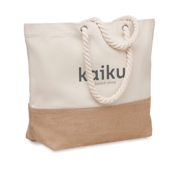 Bolsa playa canvas 280 gr/m² PANTAI - Imagen 4