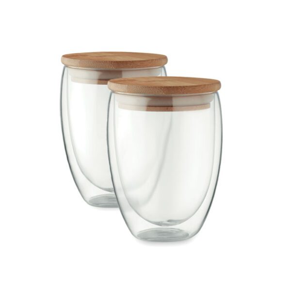Juego 2 vasos 350 ml en caja TIRANA SET - Imagen 4