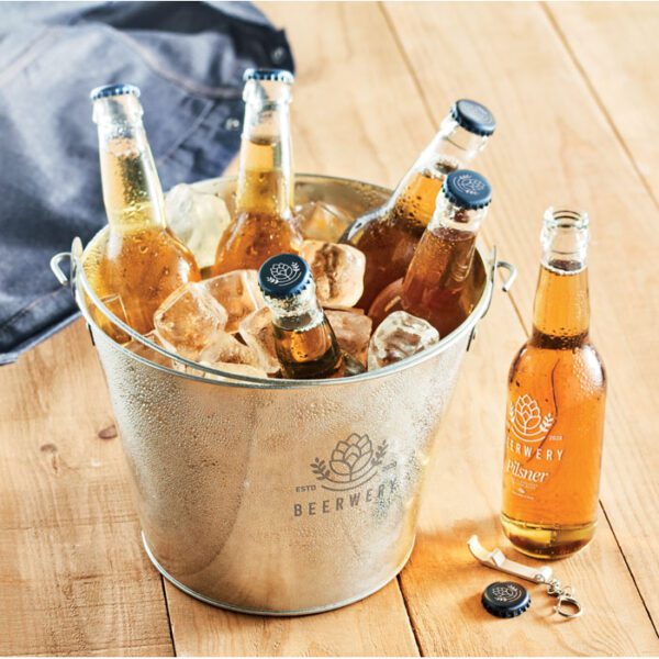 Cubo de cerveza de metal 4L BUCKY - Imagen 4