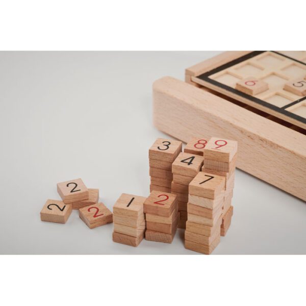 Juego de mesa sudoku de madera SUDOKU - Imagen 5