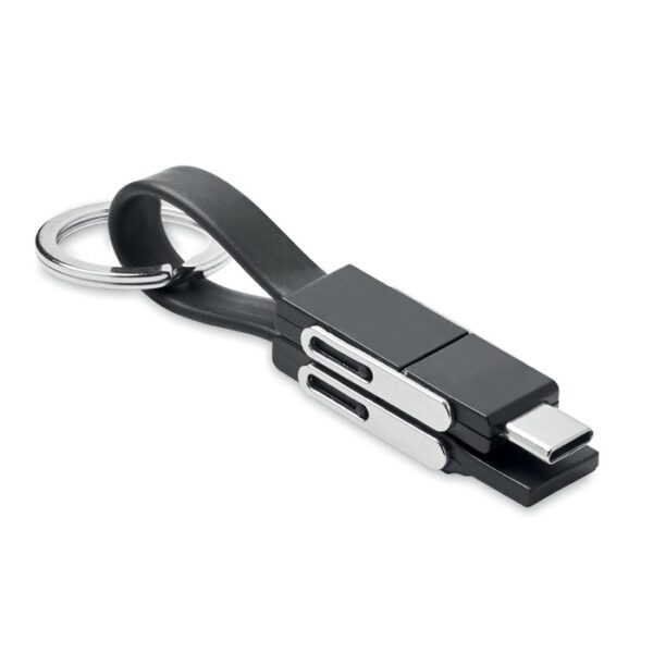 Llavero con cable 4 en 1 KEY C - Imagen 2