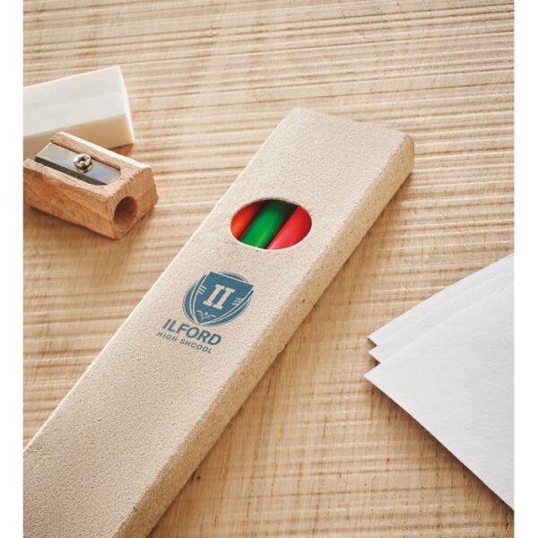 4 lápices de colores en caja BOWY - Imagen 5