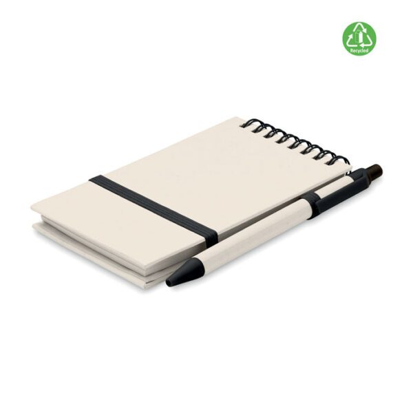 Libreta de cartón reciclado A6 MITO SET - Imagen 2