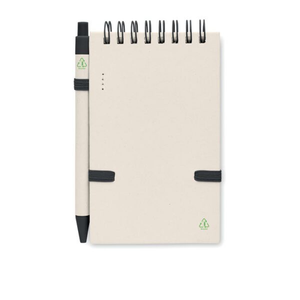 Libreta de cartón reciclado A6 MITO SET - Imagen 3