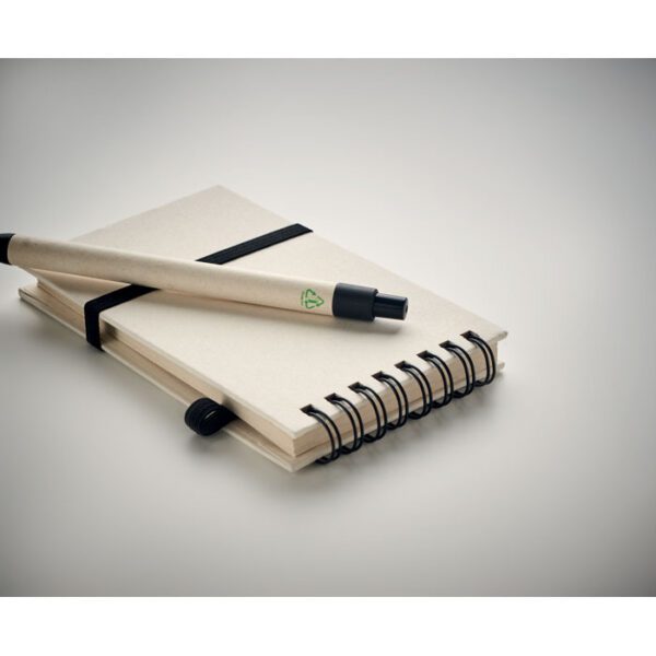 Libreta de cartón reciclado A6 MITO SET - Imagen 6