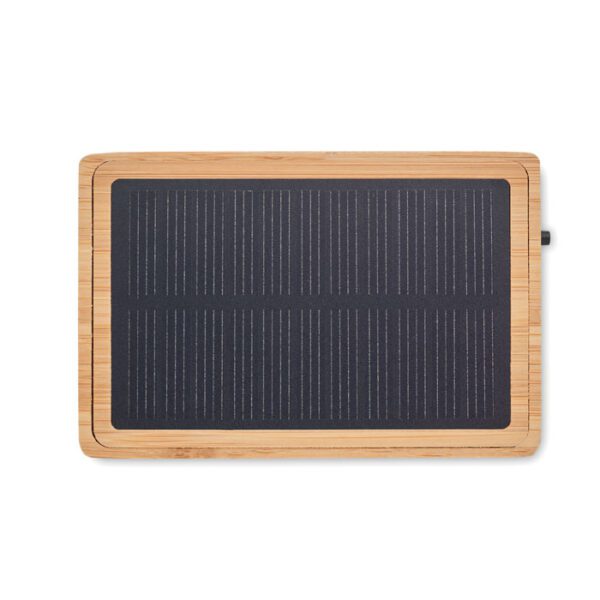 Altavoz inalámbric solar bambú SOLAE - Imagen 5