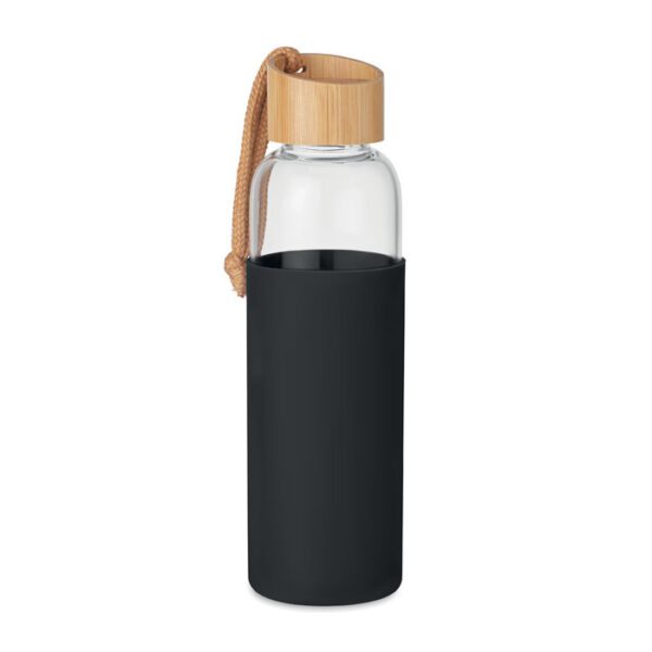 Botella vidrio 500 ml en funda CHAI - Imagen 2