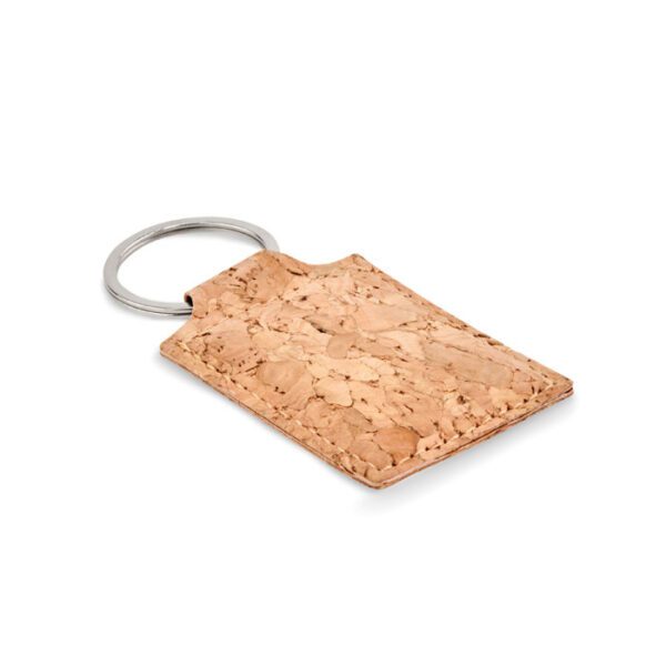 Llavero rectangular de corcho CONCON