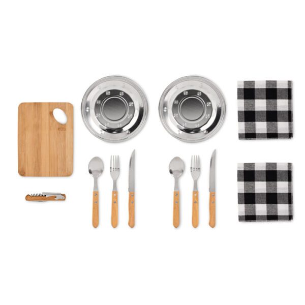 Set picnic 2 personas en bolsa HUDSON - Imagen 4