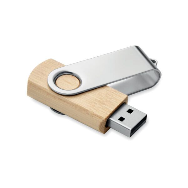 USB de bambú Techmate 16GB     MO6898-40 - Imagen 2