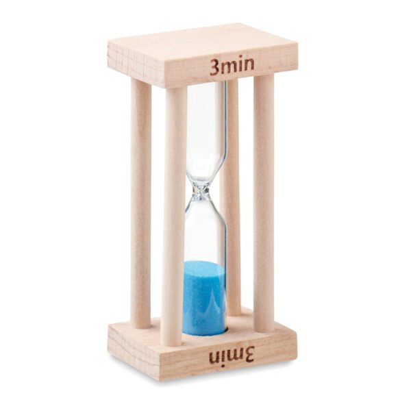 Reloj arena madera 3 minutos CI - Imagen 2