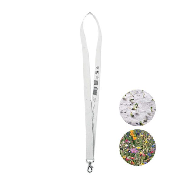 Lanyard papel con semillas LANSEE - Imagen 2