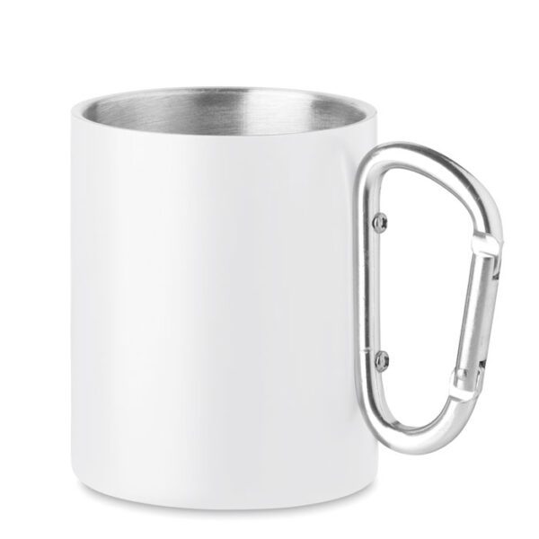 Taza de metal y mosquetón AROM - Imagen 2