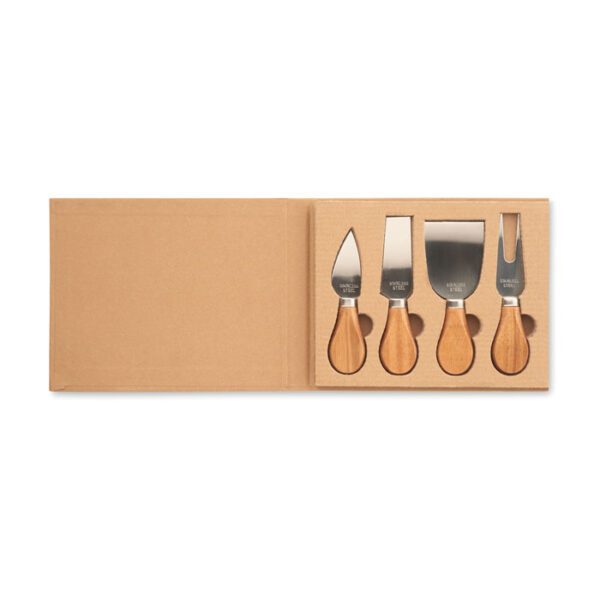 Set de 4 cuchillos para queso QUATTRO - Imagen 2