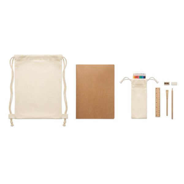 Set de dibujo infantil en bolsa FUNDRAW - Imagen 2