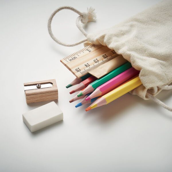 Set de dibujo infantil en bolsa FUNDRAW - Imagen 5