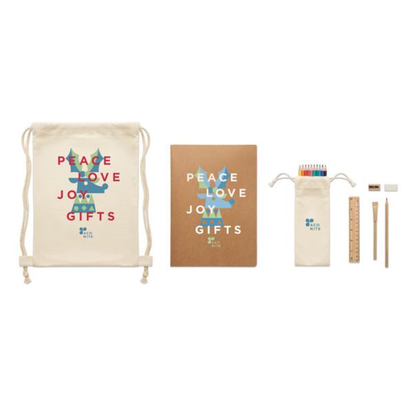 Set de dibujo infantil en bolsa FUNDRAW - Imagen 6