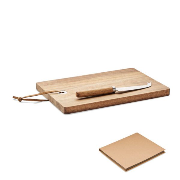 Set tabla quesos de acacia OSTUR LARGE - Imagen 2