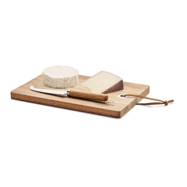 Set tabla quesos de acacia OSTUR LARGE - Imagen 5