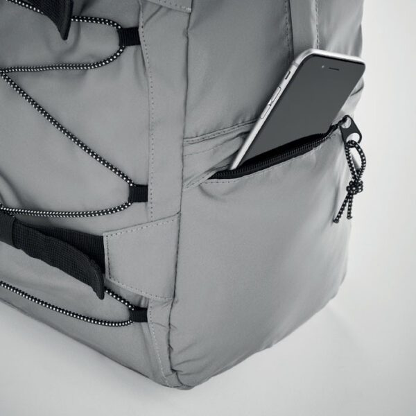 Mochila reflectante 190T BRIGHT SPORTBAG - Imagen 8