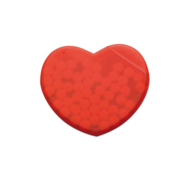 Caja corazón de caramelos CORAMINT - Imagen 2