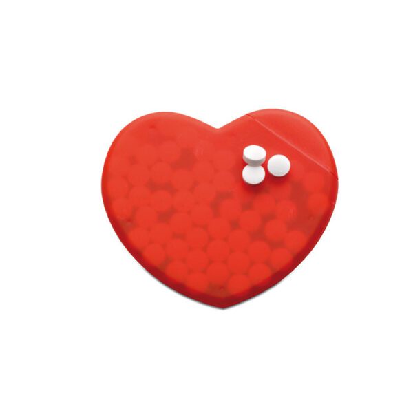 Caja corazón de caramelos CORAMINT - Imagen 3